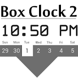Box Clock Calendar for Zooper icon