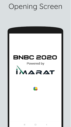 Android application BNBC 2020 screenshort
