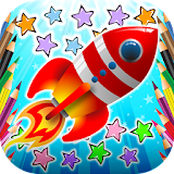 Coloring Book Space icon
