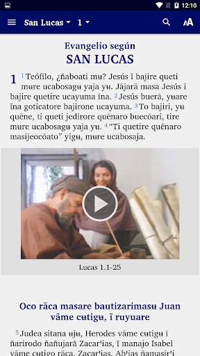 Android application Eduria Bible screenshort