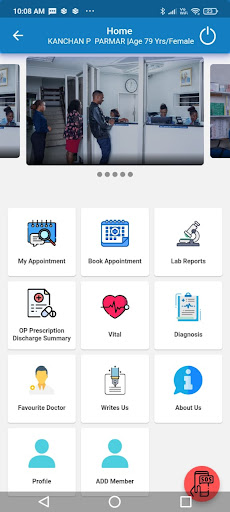CFB Patient App Screen 2