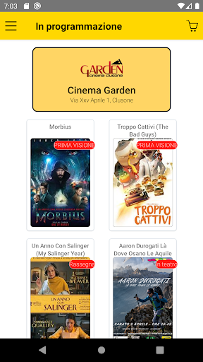 Garden Cinema Clusone Screen 2