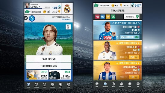 PRO Soccer Cup Fantasy Manager Screenshot
