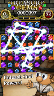 Treasure Gems - Match 3 Puzzle