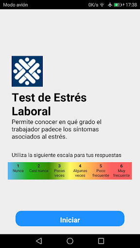 Android application WorkStress screenshort