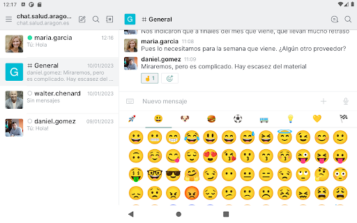 Chat Salud-Aragon Screenshot