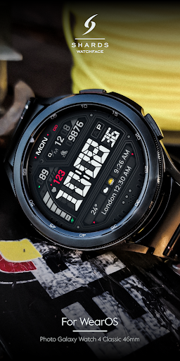 SH058 Watch Face, WearOS watch Screen 2