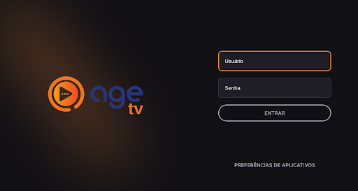 Android application AGE TV screenshort