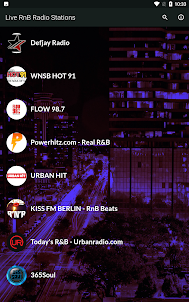 Live RnB Radio Stations