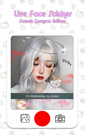 Live Face Sticker Sweet Camera Editor
