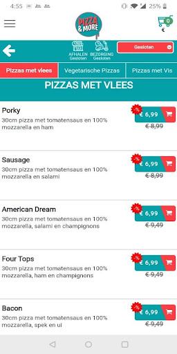 Pizza & More Screen 2
