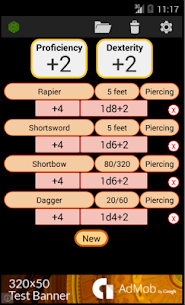 Fifth Edition Character Sheet APK + MOD [Paid for free, Premium, Unlocked] 3