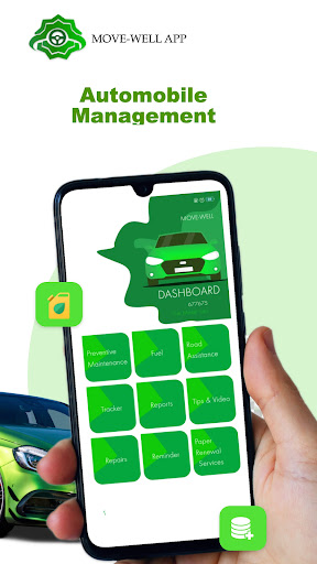 Android application Move-well Automobile screenshort
