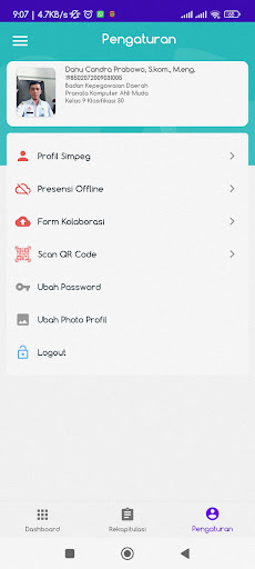 E-Presensi Pemkab. Wonosobo Screen 3