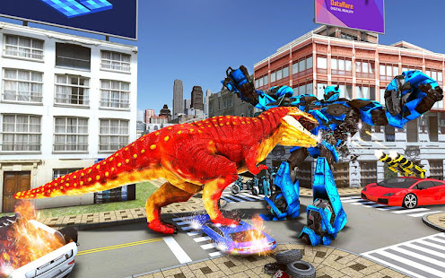 坦克機器人汽車遊戲2020年–機器人恐龍遊戲3D(圖4)-速報App