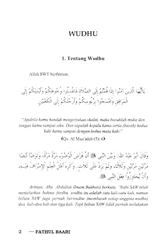 Fathul Baari Shahih Bukhari 2 Screen 3