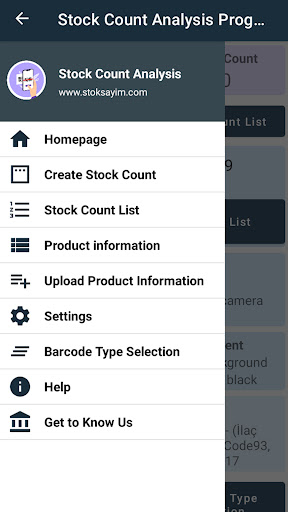 Stock Count Analysis Screen 2