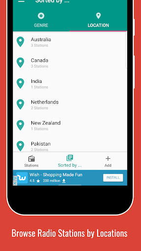 Android application Desi Radio Worldwide screenshort