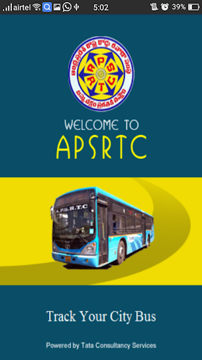 Android application APSRTC City Bus Live Track screenshort