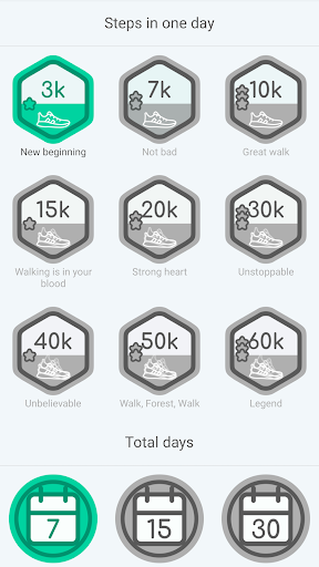 Pedometer & Step Counter Screen 3