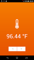 screenshot of Thermometer - Room Temperature