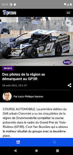 LExpress de Drummondville Screen 3
