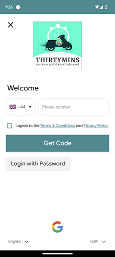 Thirtymins - Food Delivery UK Screen 2