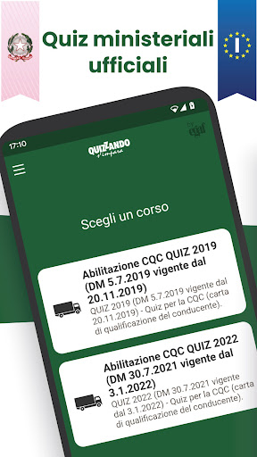 Android application Quiz CQC 2024 screenshort