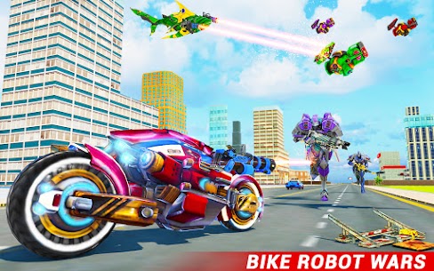 Shark Robot Car Game Apk Tornado Robot Bike Games 3d app mod 2