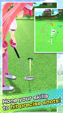 Game screenshot NEKO GOLF -Anime GOLF- apk download