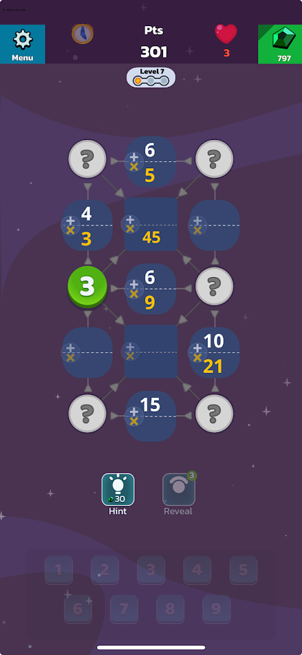 #1. Star Numbers (Android) Podle: The Mathematical Games Company Ltd