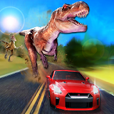 Dinosaur Safari Park Car Sim icon