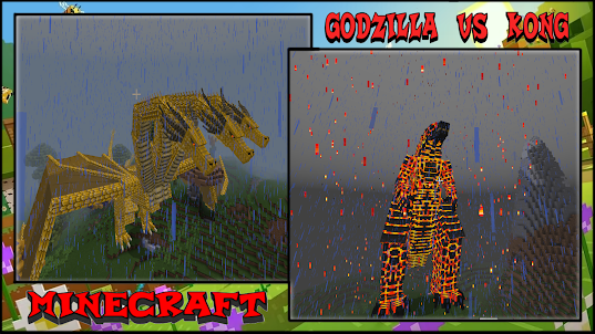 Mod Godzilla vs Kong for MCPE