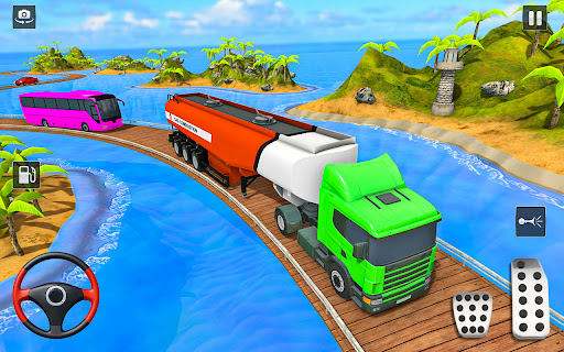 Android application Oil Tanker Truck: Truck Games screenshort