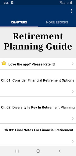 Retirement Planning Guide Screen 2