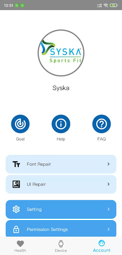 SYSKA SPORTS FIT Screen 3