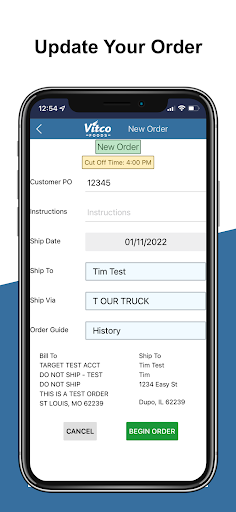 Vitco Foods Screen 2