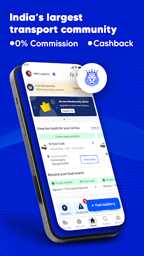 Android application Vahak: Book Online Truck, Load screenshort
