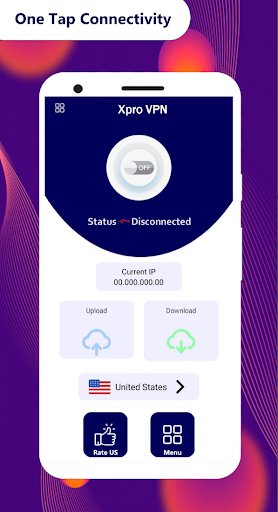 Android application Hyper VPN : Fast & Secure VPN screenshort
