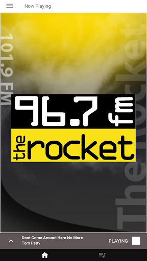 Android application 96.7 The Rocket screenshort