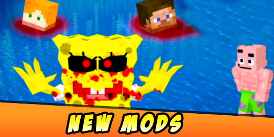 SpongeBob mod for Minecraft