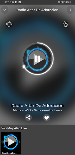 Android application US Radio Altar De Adoracion Ap screenshort
