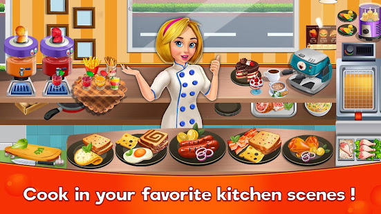 Cooking Cafe Restaurant Girls - Cooking Game screenshots 8