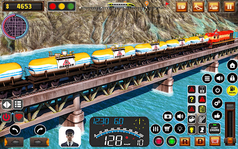 Captura 13 tren conducción tren wali jueg android