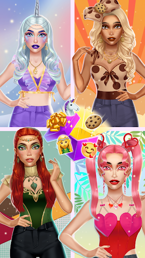 Emoji Makeup Game screenshot