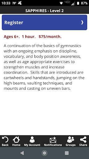 Infinite Gymnastics Screen 3