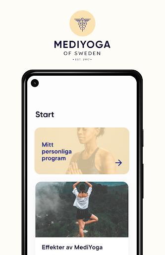 Android application MOSI - MediYoga screenshort
