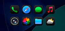 iLiquidDark - Icon Pack APK