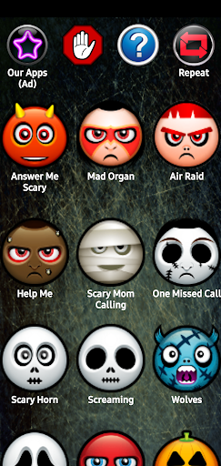 Android application Scary Sounds screenshort