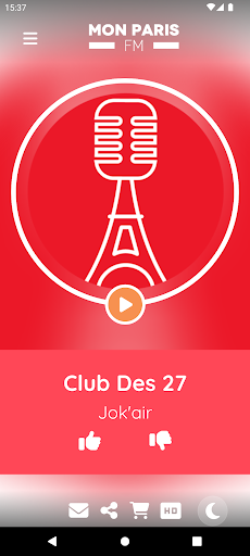 Mon Paris FM Screenshot 2 - AppWisp.com